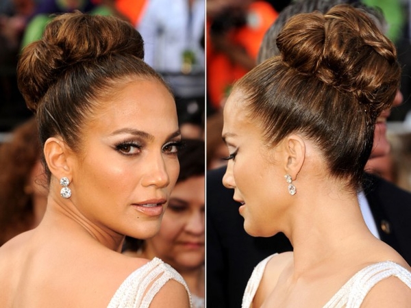 Элегантная прическа в стиле Дженнифер Лопес: Мастер-класс