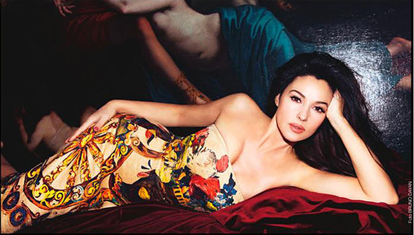 Моника Беллуччи снялась для журнала Grazia Italia