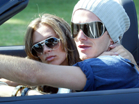 Виктория и Дэвид Бекхэм: История любви в фотографиях