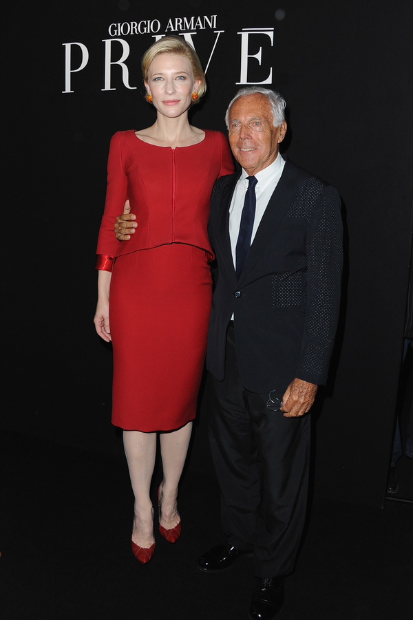 Кейт Бланшетт заключила многомиллионный контракт с Armani