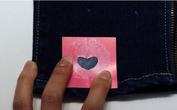 Джинсы в сердечко: Мастер-класс