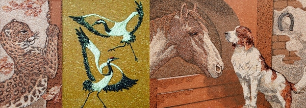 Уникальные картины из песка и ракушек от Светланы Иванченко