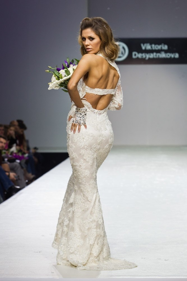 Виктория Боня впервые надела свадебное платье