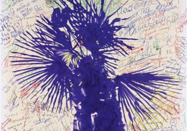 Картина, раскрашенная на Украинской Неделе Моды, продана за рекордную сумму