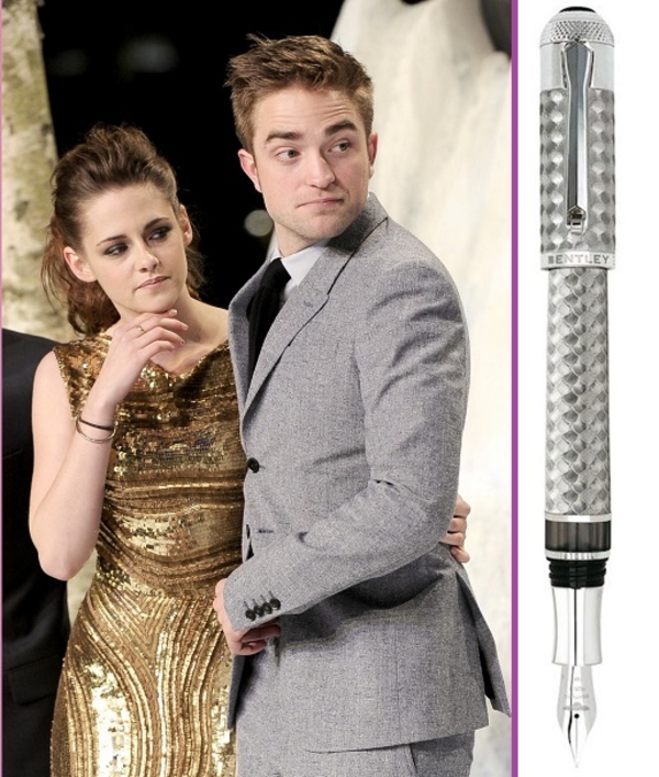 Роберт Паттинсон подарил Кристен Стюарт на день рождения ручку