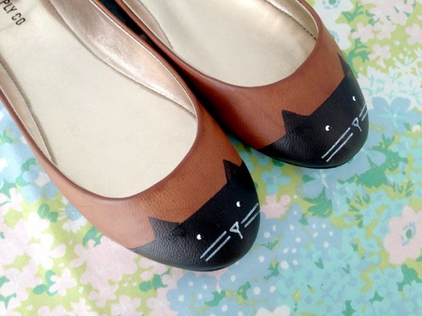 Балетки с котиками: Мастер-класс