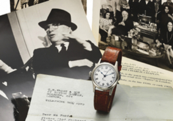 Уникальные часы Чарли Чаплина приобрел украинский коллекционер