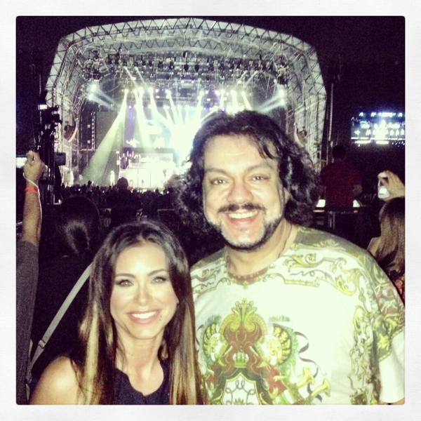 Ани Лорак вместе с Киркоровым пошла на концерт Джастина Бибера