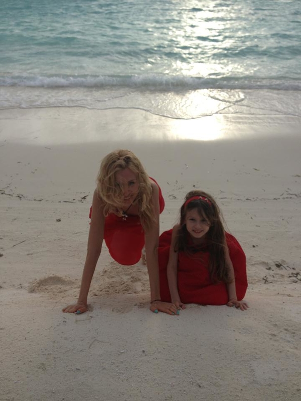 Ольга Горбачева показала фото дочери