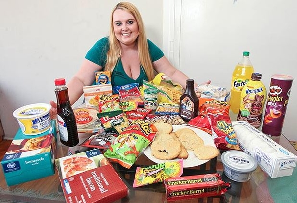 Обратная сторона красоты: Американка хочет весить 200 кг