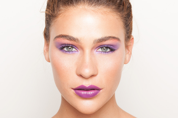 Дневной и вечерний макияж в модных цветах весны 2013