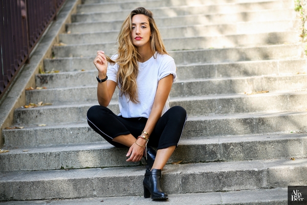 Белая футболка: 10 стильных образов