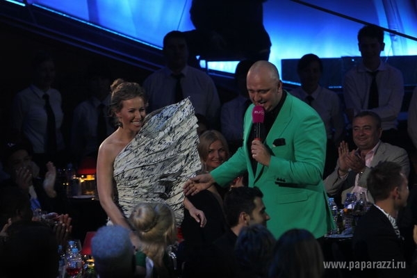 Ксения Собчак и Потап вместе провели премию RU.TV