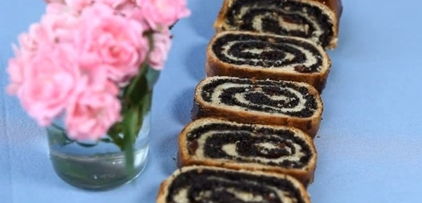 Как приготовить рулет с маком (ВИДЕО)