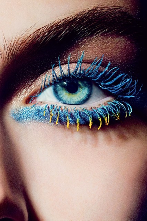 Желтые ресницы: Chanel выпускает коллекцию цветной туши