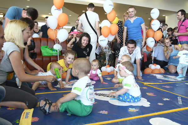 В Киеве прошел чемпионат по забегам ползунков Baby Drive 5