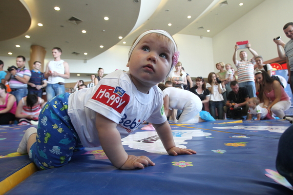 В Киеве прошел чемпионат по забегам ползунков Baby Drive 5