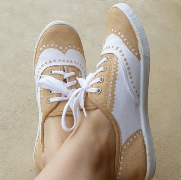 Как превратить обычные кеды в оксфорды: Мастер-класс