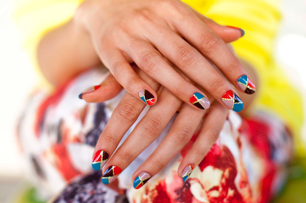 Маникюр с мозаикой: Мастер-класс