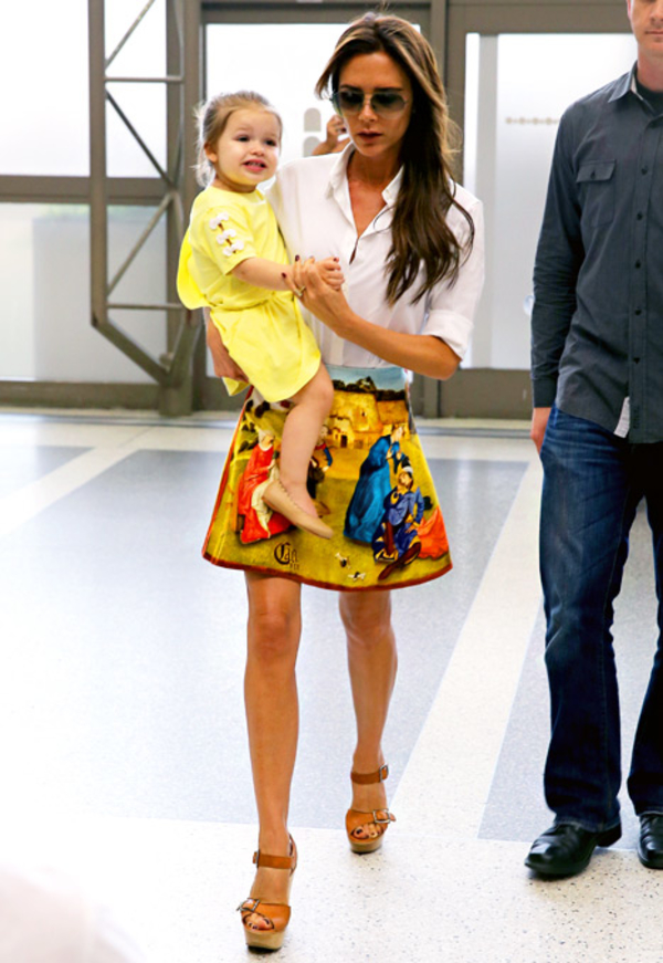 Дочки-матери: Стиль Виктории и Харпер Бекхэм