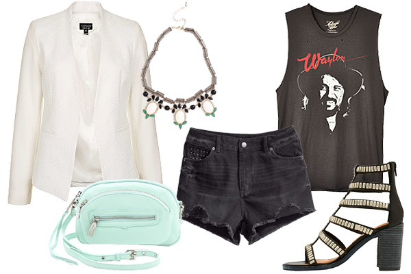 С чем носить белый пиджак: Три модных образа