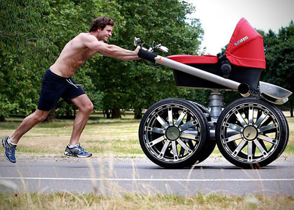 Как выглядит детская коляска, которую приятно возить мужчинам (ФОТО)