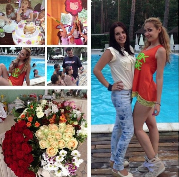 Евгения Власова отпраздновала день рождения дочери