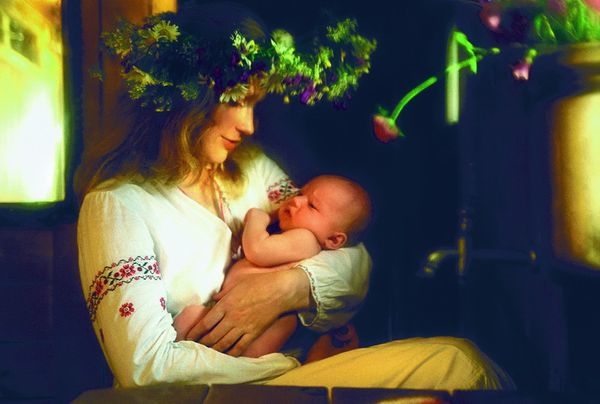 Роды на Руси: Как это было