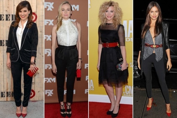 Секреты стиля: Расставляем красные акценты