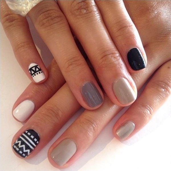 Модный маникюр для осени 2013