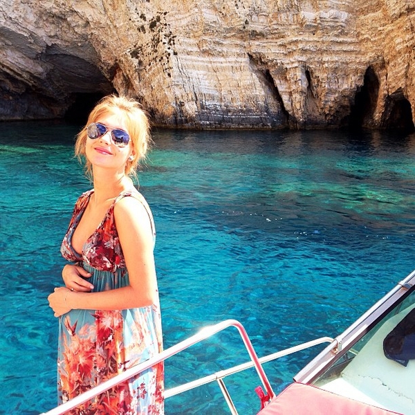 Беременная Кристина Асмус показала фотографии с отдыха