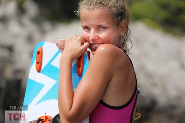 Инна Цимбалюк в бикини занялась экстремальным спортом (ФОТО)