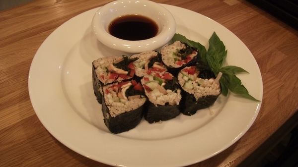 Как приготовить вегетарианские роллы