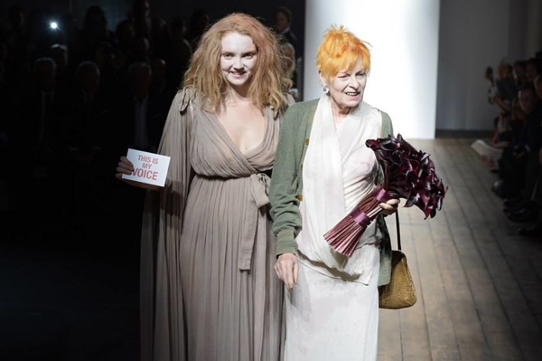 72-летняя Вивьен Вествуд представила коллекцию в Лондоне