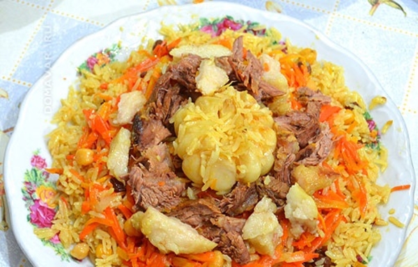 Как приготовить бухарский плов (ВИДЕО)