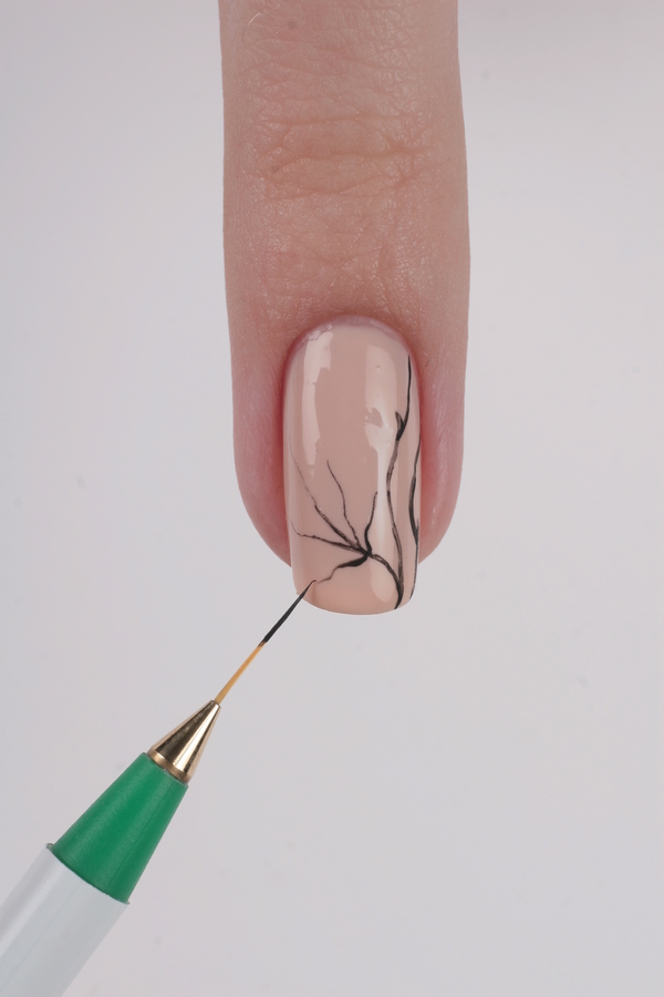 Интересный маникюр для осени: Мастер-класс