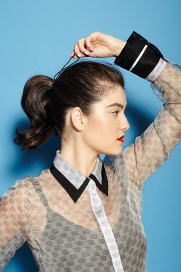 Волосы средней длины: Интересные идеи для причесок