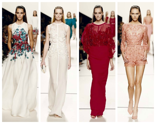 Кружевной сад: Коллекция Elie Saab весна-лето 2014