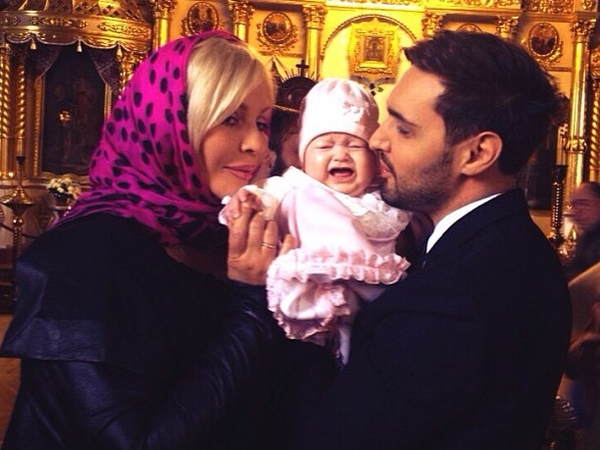 Ирина Билык и Виталий Козловский стали крестными родителями
