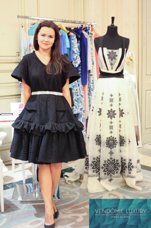 Дизайнер Елена Даць представила коллекцию в Париже