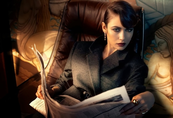 Парижский шик: Ольга Куриленко в журнале Vanity Fair