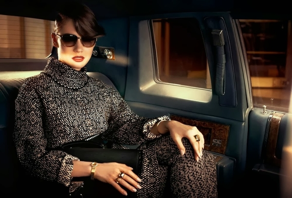 Парижский шик: Ольга Куриленко в журнале Vanity Fair