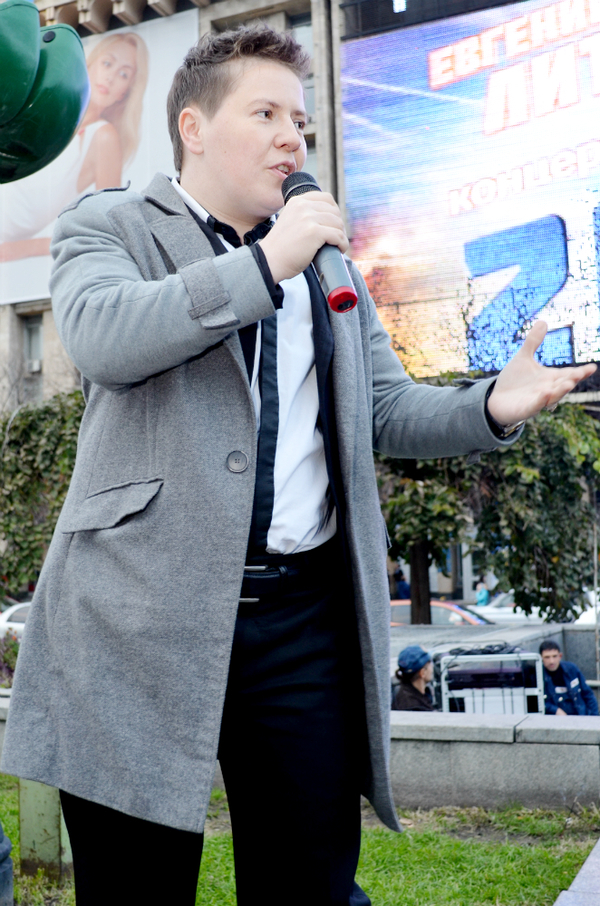 Евгений Литвинкович презентовал свой новый клип в сердце Киева