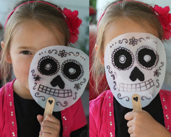 Как сделать страшную маску из бумаги или картона на Хэллоуин своими руками +Фото идей