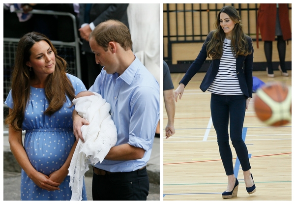 Кейт Миддлтон показала старый наряд и свой плоский живот