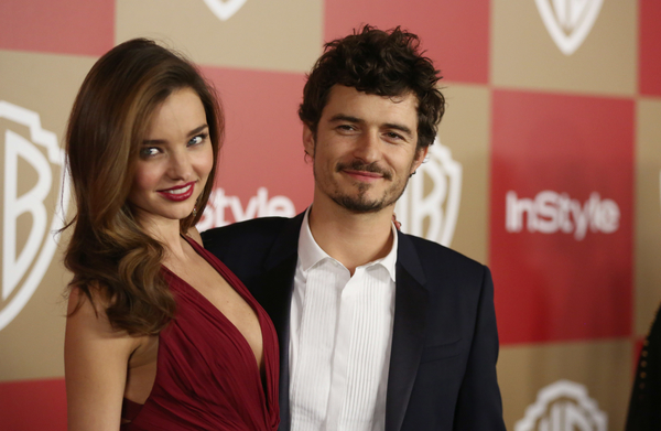 Звездный развод: Модель Миранда Керр и актер Орландо Блум расстаются