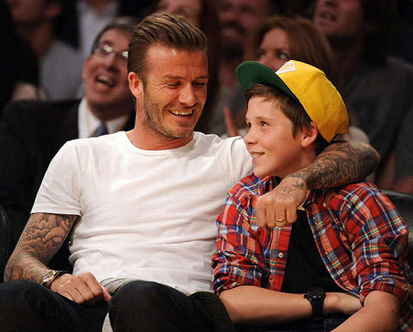 Дэвид Бекхэм с 14-летним сыном попали в аварию (ФОТО)