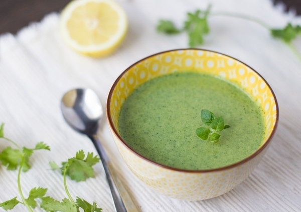 Крем-суп из шпината