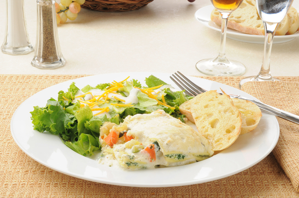 Овощная лазанья