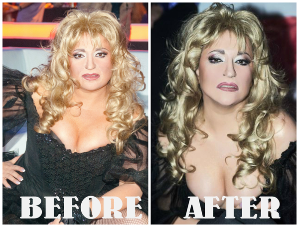 Пресс-служба Могилевской распространяет лже-фото "похудевшей" звезды